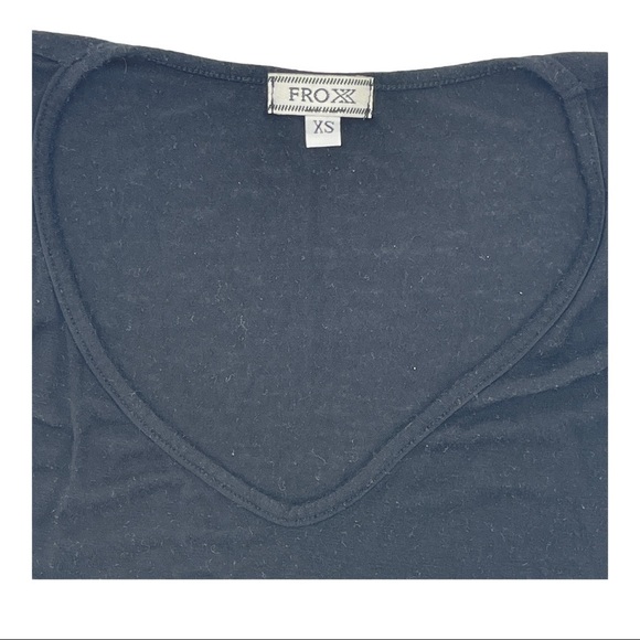 Froxx Colorblock Dolman Batwing Sleeve Shirt Sz XS - Picture 6 of 6